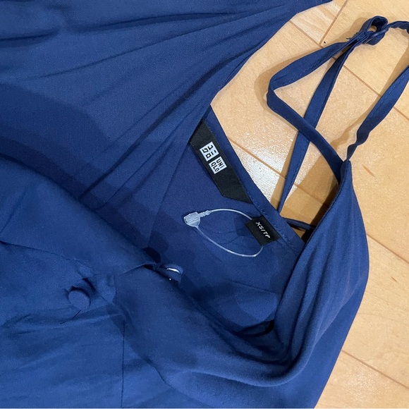Uniqlo Button Down Camisole Flare Dress (XS) - Picture 4 of 7